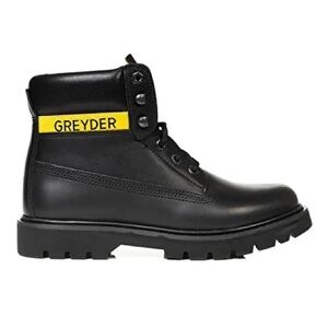 Brand Greyder Black Leather Unisex Boots